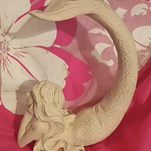 Hobby Lobby Cream Mermaid Sculpture